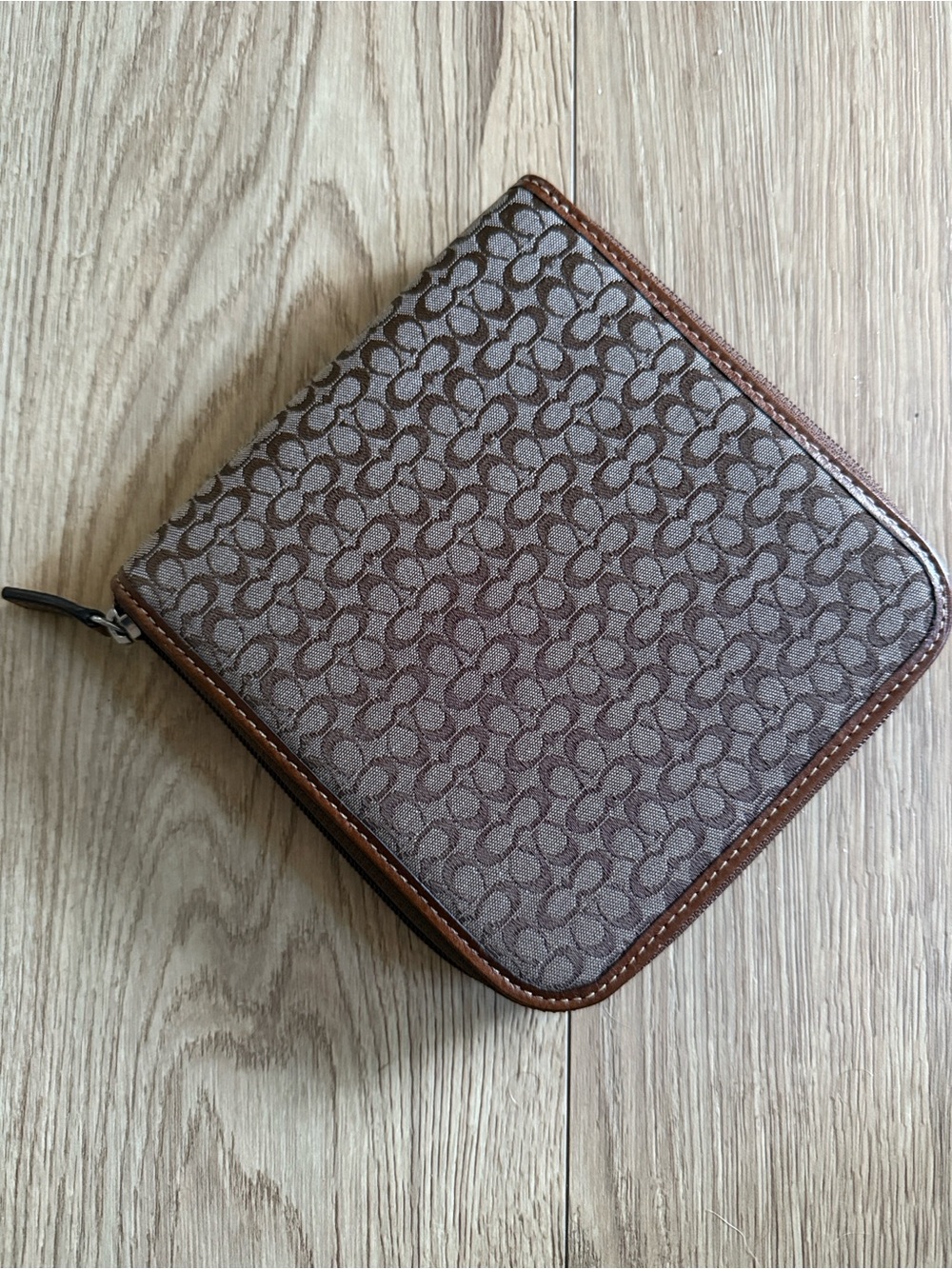 Vintage Coach Y2K CD Holder Carrying Case